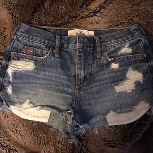 SOLD Hollister High Rise Jean Shorts